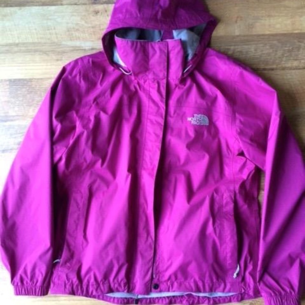 North Face waterproof jacket EUC